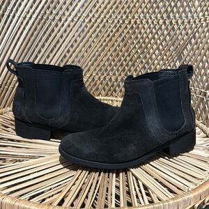 UGG Women's Black Suede Ankle Boots